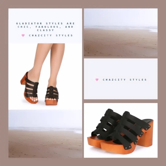 🩷 🆕 Closeout Sale! Women's Gladiator Platform Heeled Sandals Multiple Sizes - Picture 6 of 6